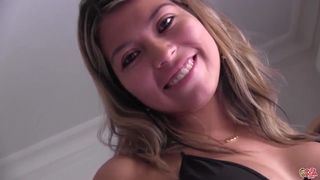 PUTA LOCURA Cute latina fucked for the first time on cam