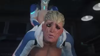 Futa Frost Takes Cassie Cage from bum