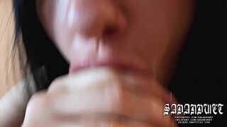 AMAZING ORAL SEX & DEEPTHROAT, LOUD BLOWING & LICKING SOUND, BABE FROM TINDER FUCKING ON FIRST DATE, CUMS ON IN MOUTH, THROBBING & PULSATING ORAL CREAM-PIE, SLOPPY & WET & MESSY ORAL, SUPER CLOSE UP, JIZZ SWALLOW, CHEATED ON HER BF