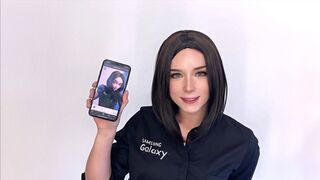 Sam from Samsung Blown and Nailed for an Iphone