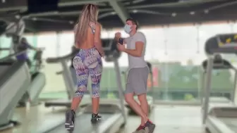 Colombian Bubble Ass Bitch Gets Picked Up From The Gym To Have A Unforgettable SEX!