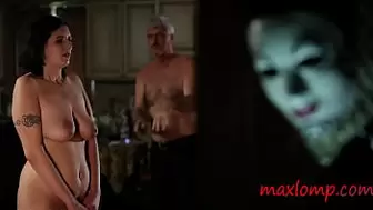 Milf With Large Tits Whipped on Back