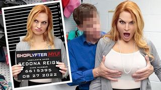 Shoplyfter Mylf - Bratty Milf With Big Titties And Giant Nipples Sedona Reign Obeys Security Officer