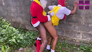 SANTA GAVE THE CHICK IN HIJAB CUTE AND SHE GAVE HIM VAGINA AS GIFT ALSO. PLEASE SUBSCRIBE TO RED