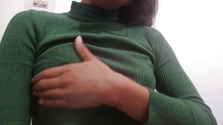 Desi Indian Whore Showing Tits