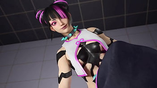 Youngster Giving Crazy Footjob To Stranger - 3D Animation