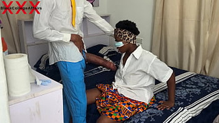 Bbc student shows his giant schlong to the horny classmate and fuck her in Ghana school hostel. Subscribe to Red please