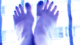 Pretty Mistress Teasing With Her Long Toes And Wonderful Feet