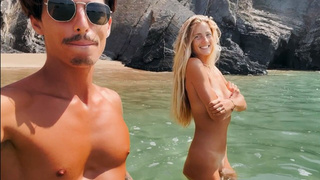 She made me jizz in less than a min at the public beach