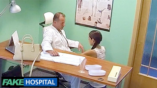 Desperate Russian Teenie Rewards Doctor with Hard Sex - Fake Hospital