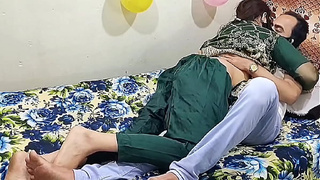 An Indian married woman called a Fresh Fiance over and had Rough Sex with him Hindi Audio Desi Sex