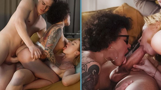 Steamy Threesome. The Best Video I Was On!