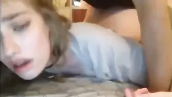 Thick Ass Teen Girl Gets her Ass Fucked by Horny Boyfriend