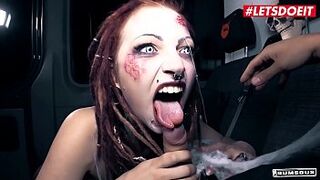 LETSDOEIT - #Jezzicat #Jason Steel - Halloween Sex With A Perv Dick Hunger Teenager!